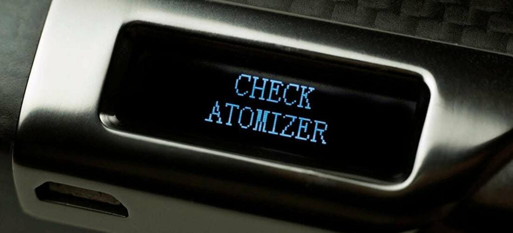 ¿Cómo Solucionar El Error Check Atomizer De Tu Mod Vaporizador?