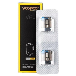 Cartuchos Voopoo Vfl Pod 1.2ohm + Resistencia