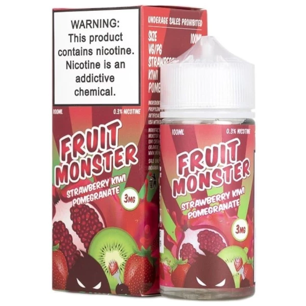 Fruit Monster Strawberry Kiwi Pomegranate 100Ml