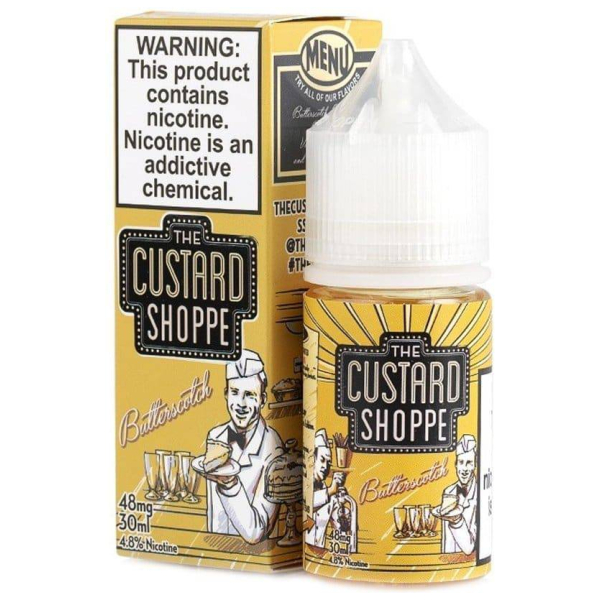 The Custard Shoppe Buttersotch Salt 30Ml
