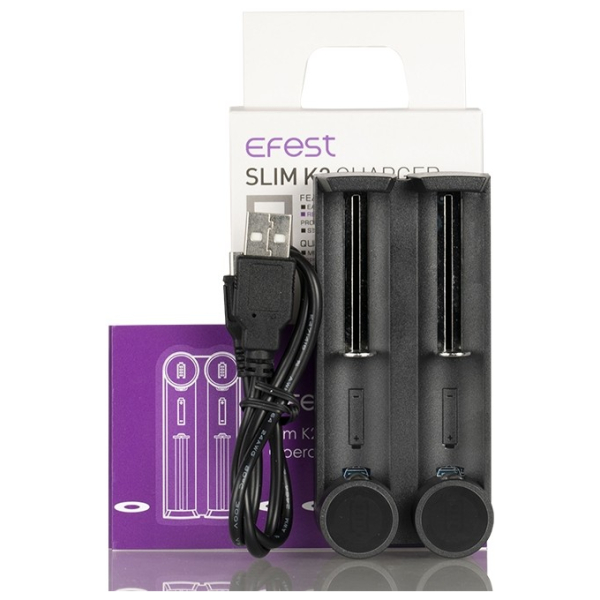Cargador Efest Slim K2