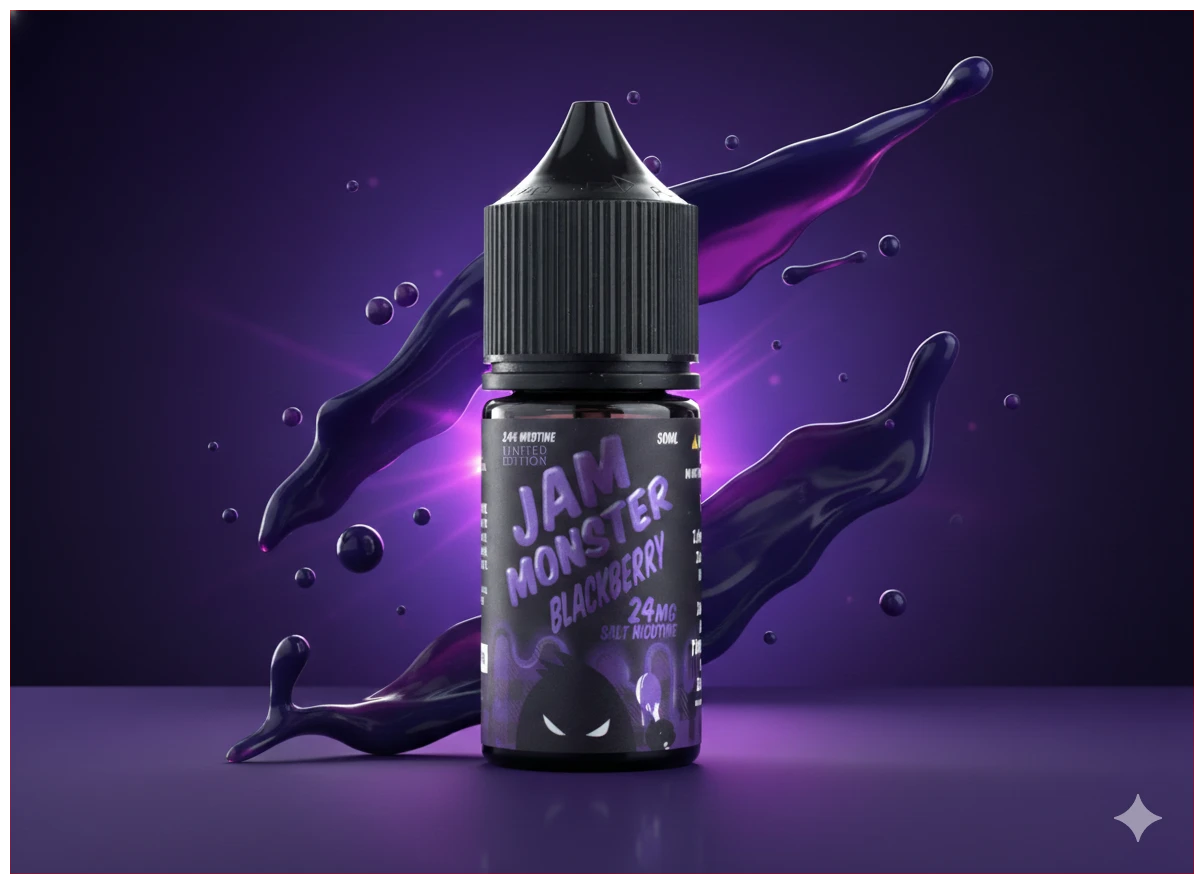 jam monster blackberry 100 ml . 1 1