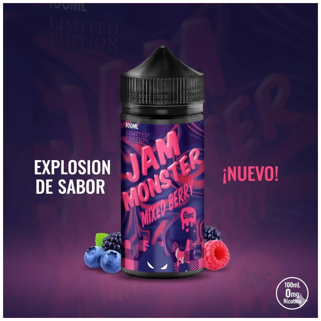 Jam Monster Mixed Berry 100ml banner 1.1