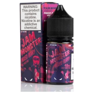 Jam Monster Mixed Berry Salt 30ml - 24
