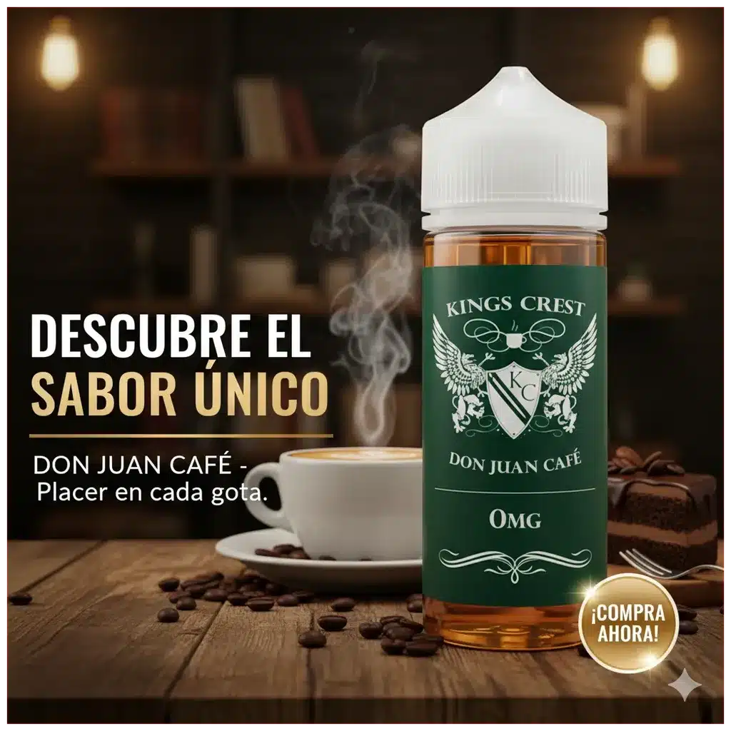 Kings Crest Don Juan Cafe 120ml 1 Don Juan Cafe banner