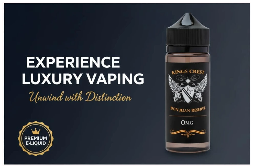 Kings Crest Don Juan Reserva 120ml banner 1.1