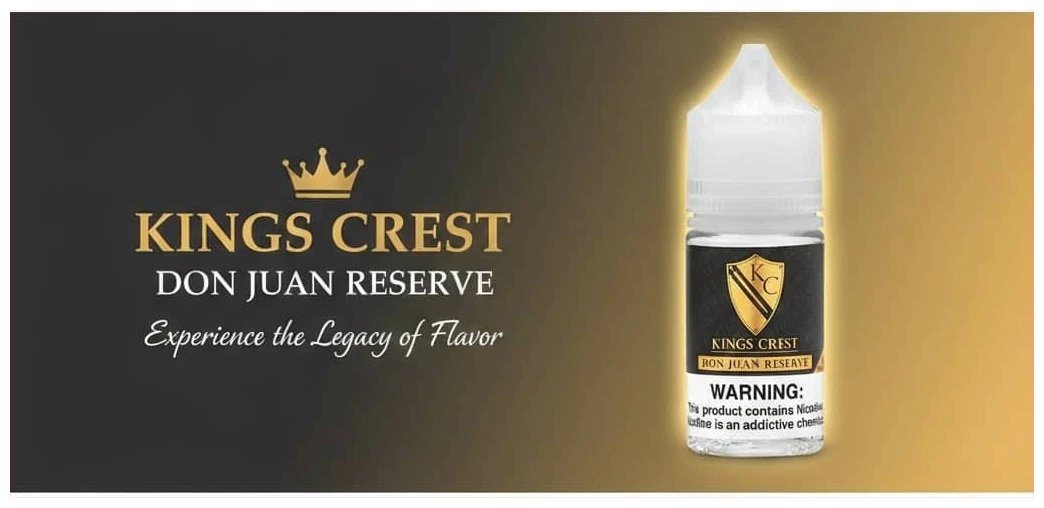 Kings Crest Don Juan Reserve Salt 30ml banner 1.1
