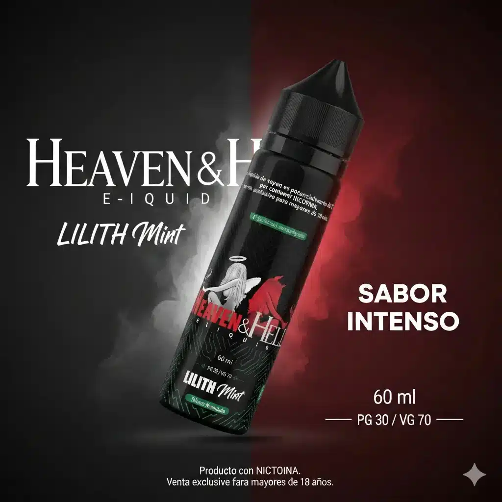Heaven & Hell Lilith Mint 60ml 1 LILITH MINT 60 ML BANNER 1