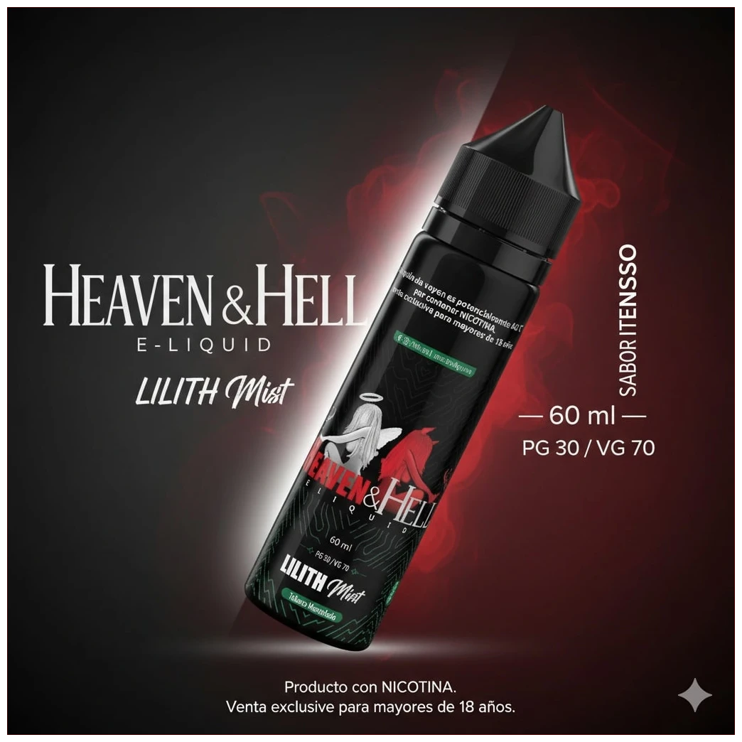 Heaven & Hell Lilith Mint 60ml 1 LILITH MINT 60 ML BANNER