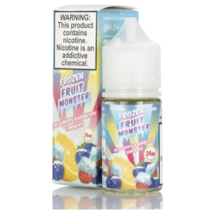 Frozen Fruit Monster Blueberry Raspberry Lemon Ice Salt 30ml