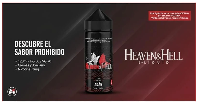 Heaven & Hell Adan 120ml 1 ADAN 120 ML BANNER 1