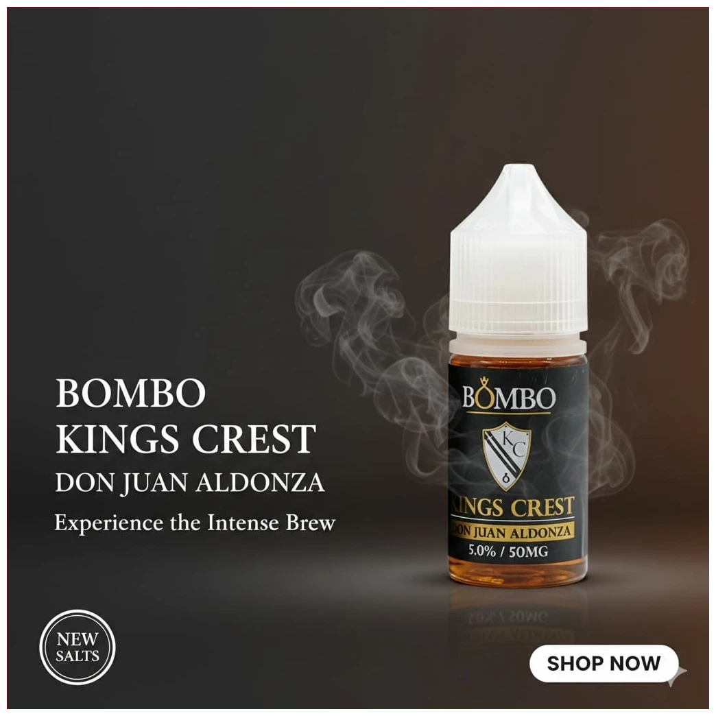 Kings Crest Don Juan Aldonza Salt 30ml 1 Kings Crest Don Juan Aldonza Salt 30ml banner 1.1