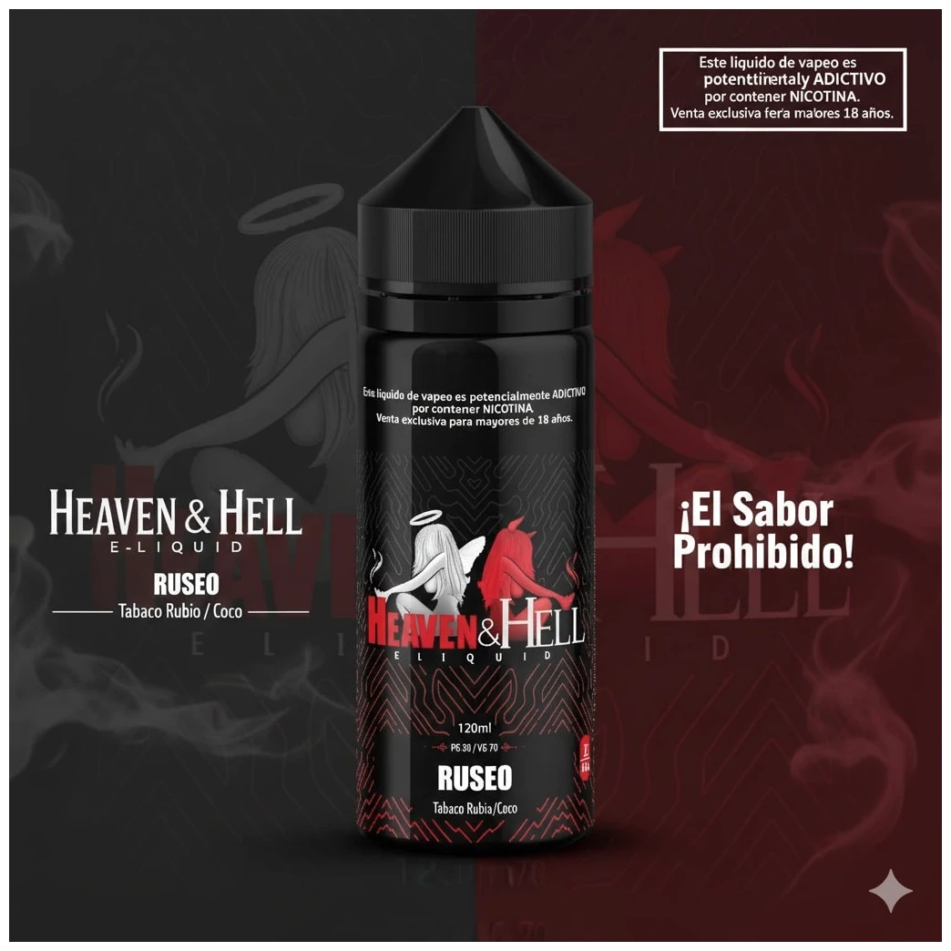 Heaven & Hell Ruseo 120ml 1 RUSEO 120 ML