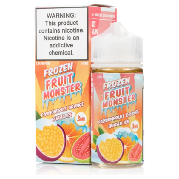 Frozen Fruit Monster Passion Fruit Orange Guava 100Ml