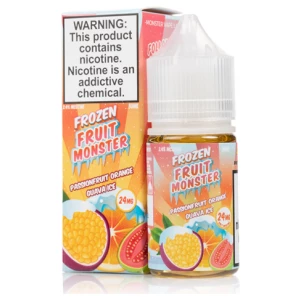 Frozen Fruit Monster Passion Fruit Orange Guava Salt 30ml