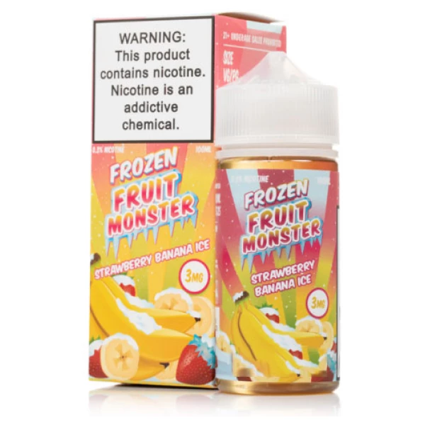 Frozen Fruit Monster Strawberry Banana 100Ml