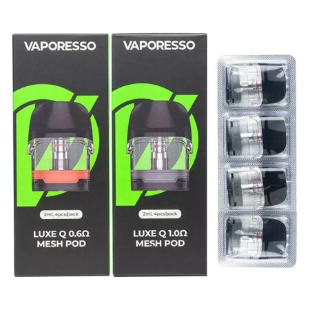 Cartuchos Vaporesso Luxe Q Pod + Resistencia 2ml