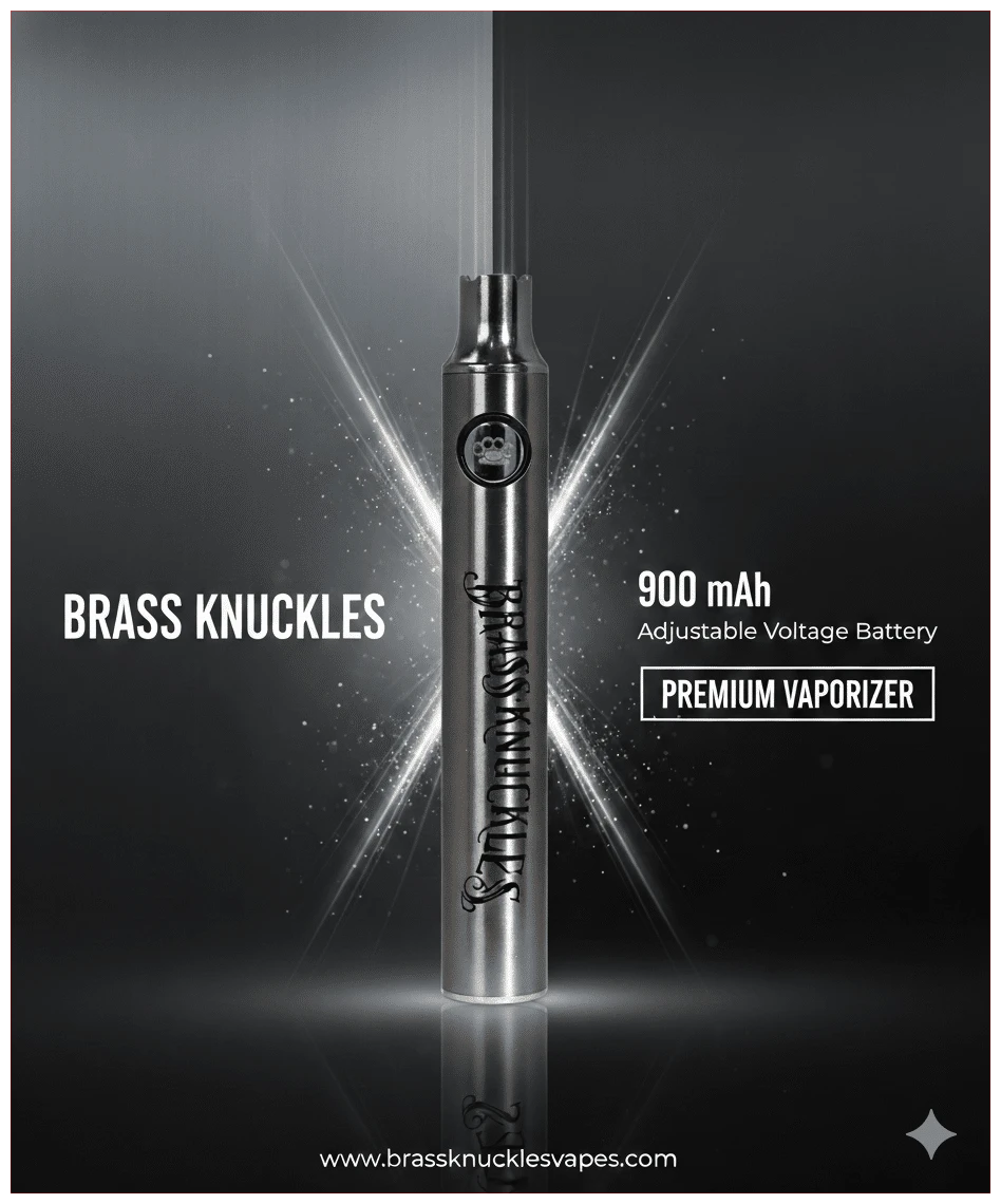 Brass Knuckles Vape Battery Kit 1 Bateria brass Knuckless banner