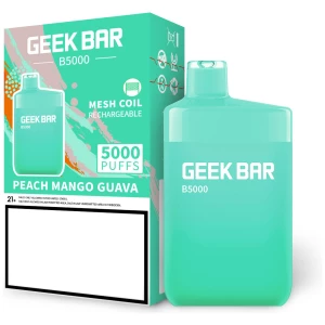 Geek Bar 5000 Puff - Peach Mango Guava