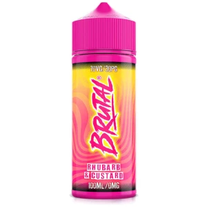 Brutal By Just Juice Rhubarb & Custard Shortfill 100ml
