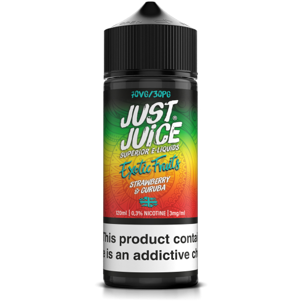 Just Juice Strawberry &Amp; Curuba Shortfill 100Ml