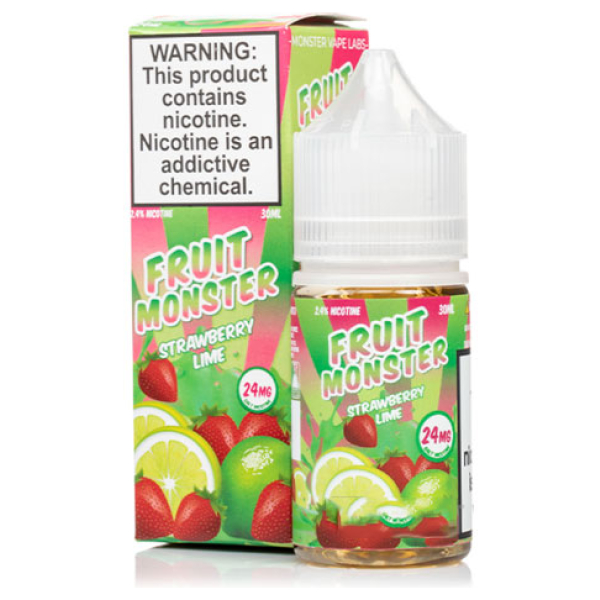 Fruit Monster Strawberry Lime Salt 30Ml