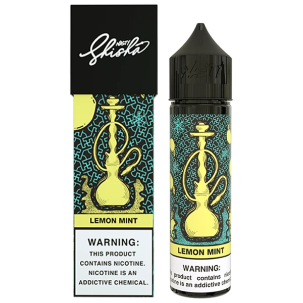 Nasty Juice Shisha Lemon Mint Shortfill 50Ml