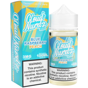 Cloud Nurdz Iced Peach Blue Razpberry 100ml