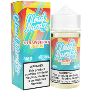 Cloud Nurdz Iced Strawberry Lemon 100ml