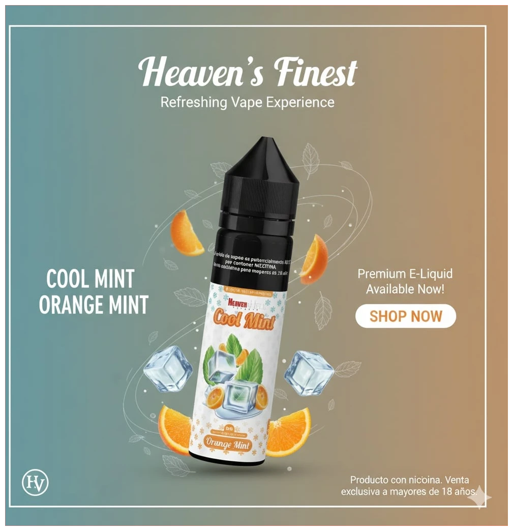 Heaven & Hell Orange Mint 60ml 1 ORANGE MINT 60 ML BANNER