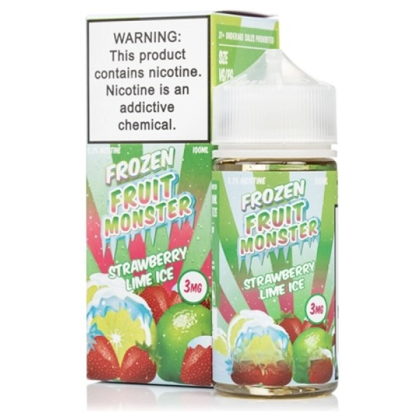 Frozen Fruit Monster Strawberry Lime 100Ml