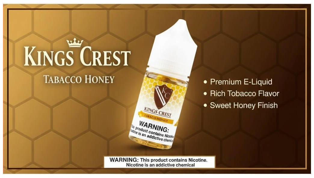 Kings Crest Don Juan Tabaco Honey Salt 30ml banner 1.1