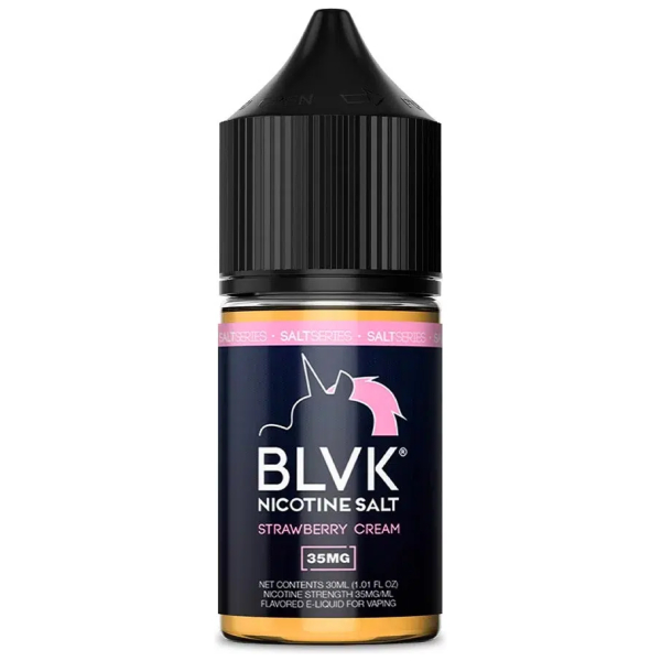 Blvk Cream Strawberry Salt 30Ml