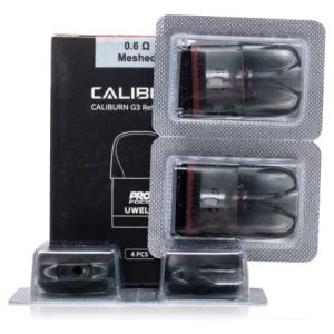 Cartuchos Uwell Caliburn G3 + Resistencia