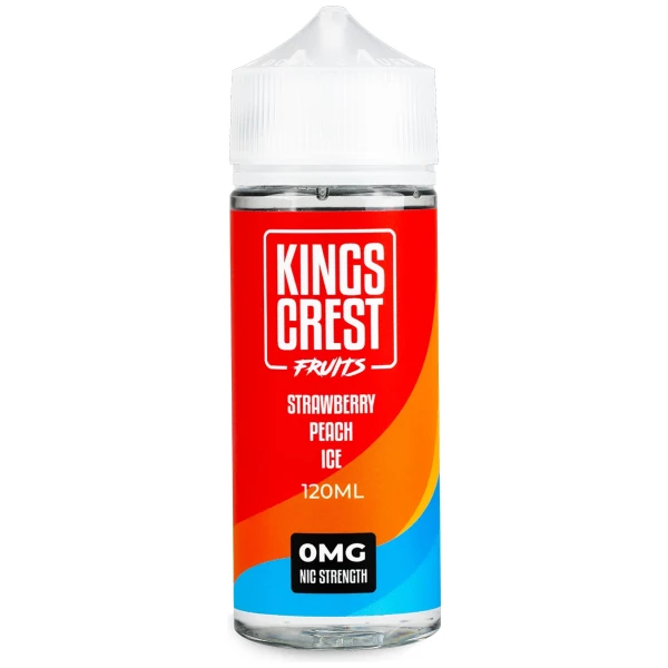 Kings Crest Fruits Strawberry Peach Ice 120Ml