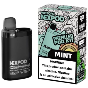 Vaporizador Wotofo Nexpod Kit Mint 5000 Puffs