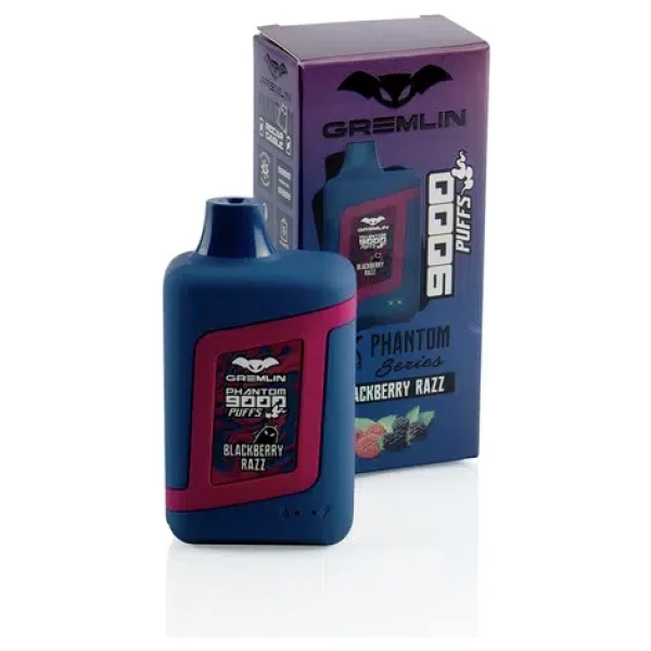 Gremlin Series Phantom 9000 Puff Blackberry Razz