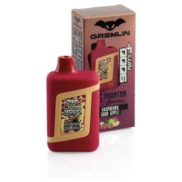 Gremlin Series Phantom 9000 Puff Raspberry Sour Apple