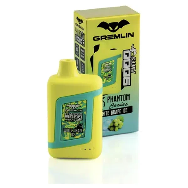 Gremlin Series Phantom 9000 Puff White Grape Ice