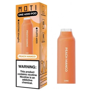 Cartucho De Recarga Moti One Pod 4000 Puff Peach Mango