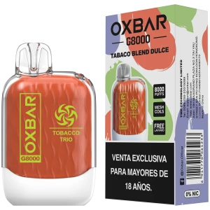 Oxbar Tabaco Blend Dulce 8000 Puffs