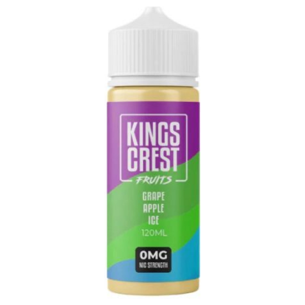 Kings Crest Fruits Grape Apple Ice 120Ml