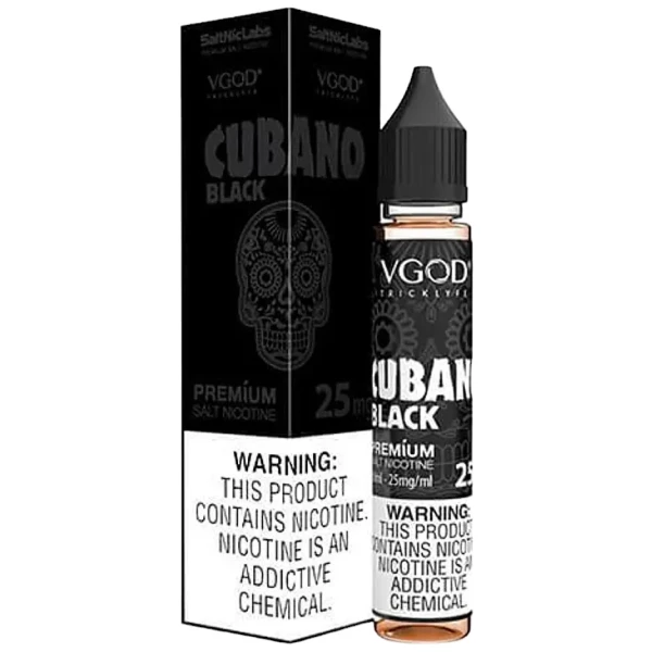Vgod Cubano Black Salt 30Ml