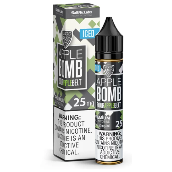 Vgod Apple Bomb Ice Salt 30Ml