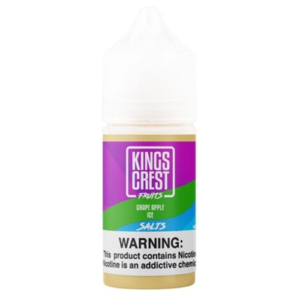 Kings Crest Fruits Grape Apple Ice Salt 30Ml