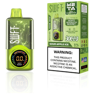 Swft Dual Mesh 30000 Puff Sour Apple Ice