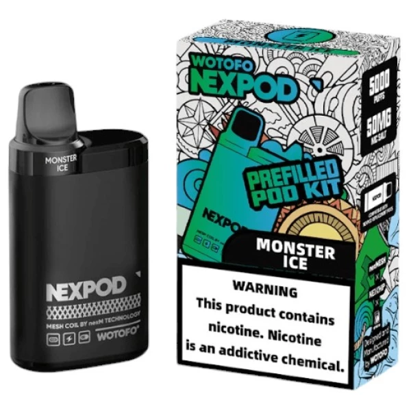 Vaporizador Wotofo Nexpod Kit Monster Ice