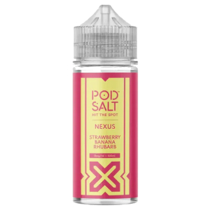 Pod Salt Strawberry Banana Rhubarhb 100ml