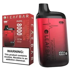 Leafbar Platinum 8000 Puff Strawberry Watermelon