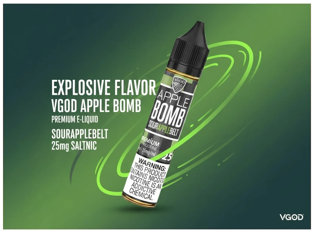 VGOD APPLE BOMBO SALT BANNER